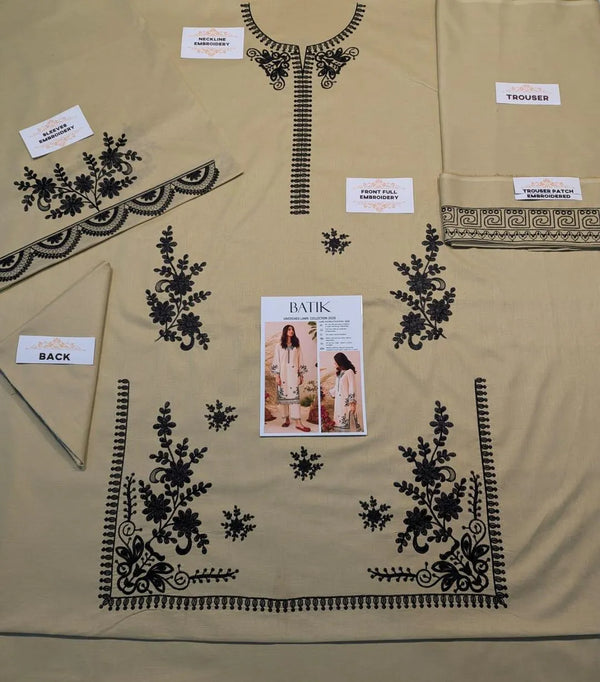 2-Piece Embroidered Lawn Suit – Elegant & Refined